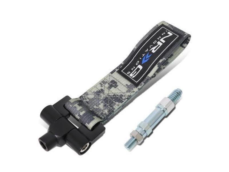 NRG Bolt-In Tow Strap Digital Camo- Ford Focus 2016+ (5000lb. Limit) TOW-175CM2