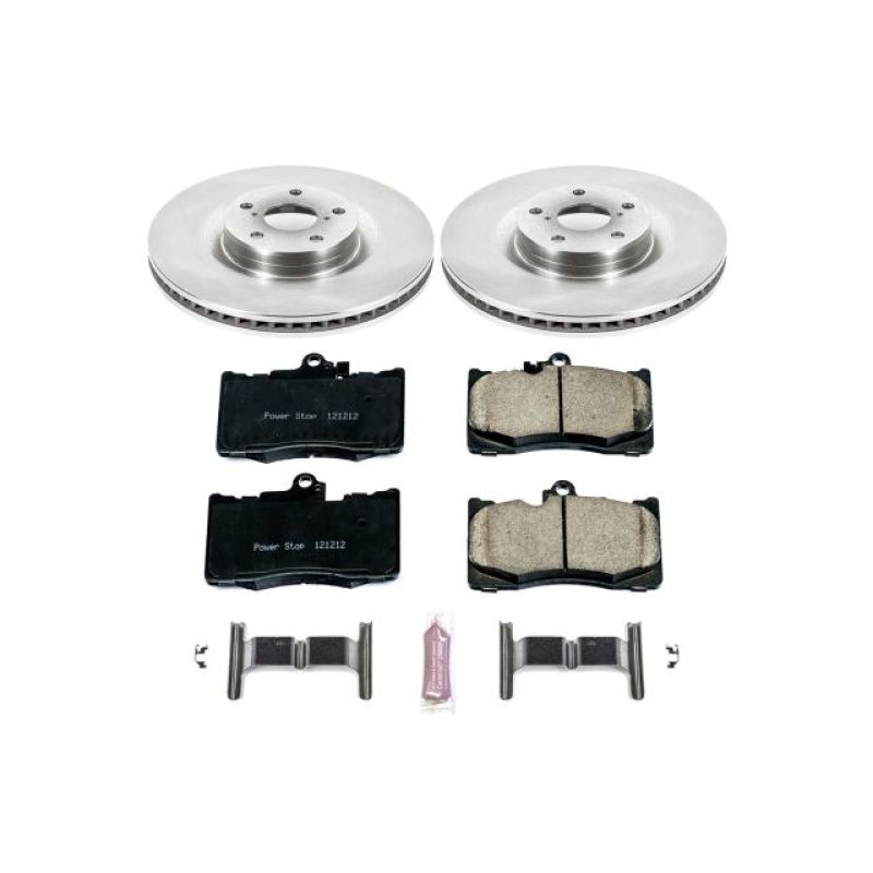 PowerStop PSB Autospecialty Kit Brakes, Rotors & Pads Brake Kits - OE main image