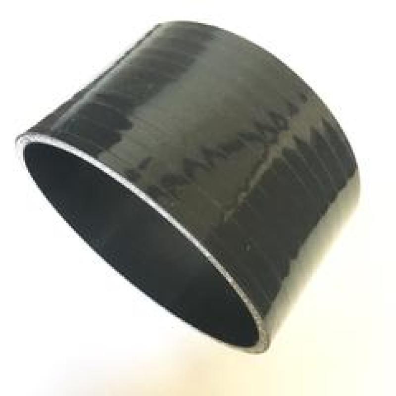 Ticon Industries 4-Ply Black 6.0in Straight Silicone Coupler 131-15203-0401