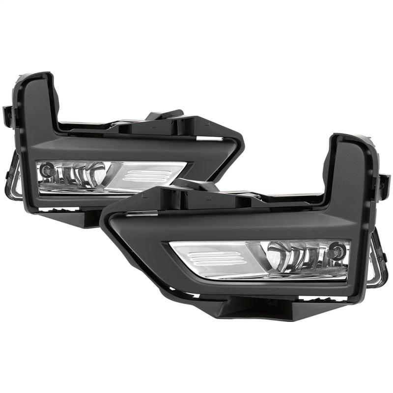 Spyder 17-18 Nissan Rogue (Will Not Fit Sport Models) OEM Fog Lights w/Switch - Clear (FL-NR2017-C) 5084927 Main Image