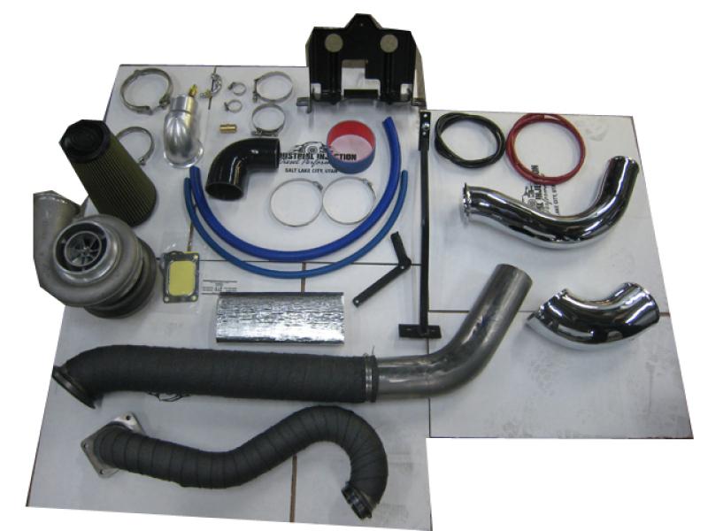 Industrial Injection 00-03 Chevrolet LB7 Twin Turbo Kit PhatShaft 62 over S475 IISLB7TT Main Image