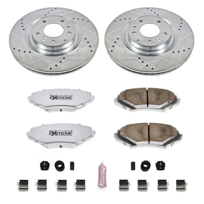 PowerStop PSB Z26 Street Warrior Kit Brakes, Rotors & Pads Brake Kits - Performance D&S main image