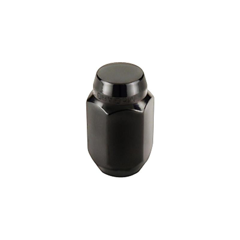 McGard Hex Lug Nut (Cone Seat) 1/2-20 / 13/16 Hex / 1.5in. Length (Box of 144) - Black 69430 Main Image