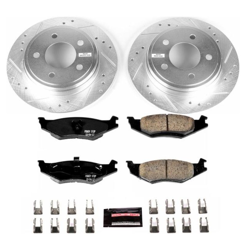 PowerStop PSB Z23 Evolution Kit Brakes, Rotors & Pads Brake Kits - Performance D&S main image