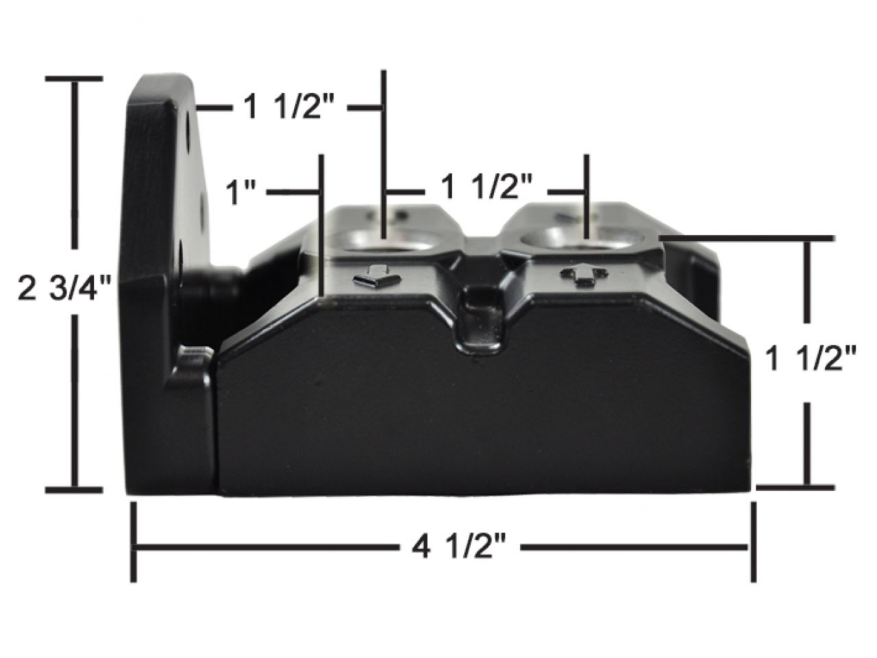 Derale Premium Ports-Up Filter Mount (13/16-16)