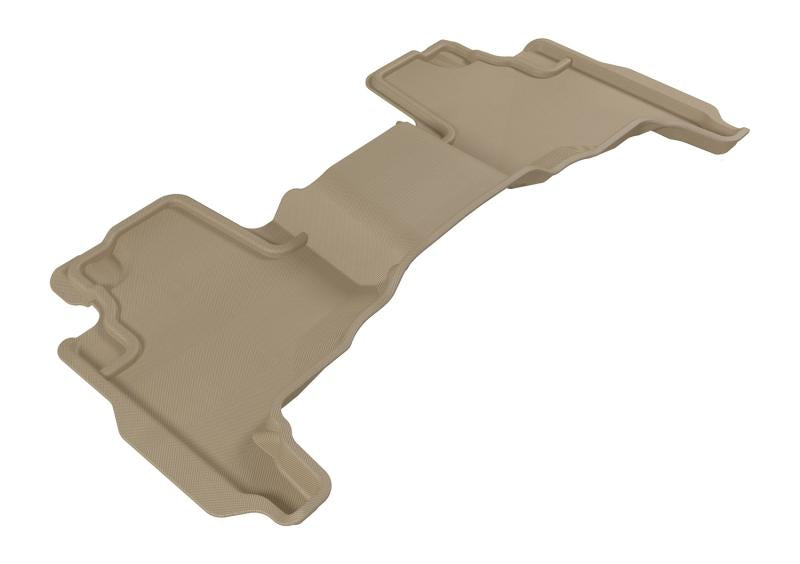 3D MAXpider 2006-2010 Jeep Commander Kagu 2nd Row Floormats - Tan L1JP00721502 Main Image