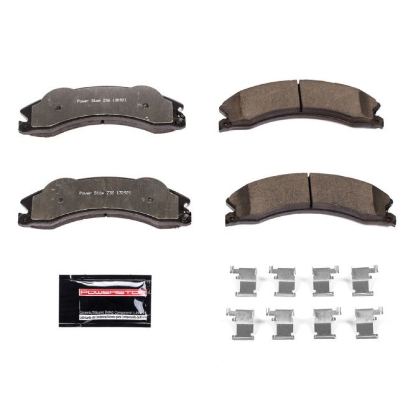 PowerStop PSB Z36 Truck & Tow Brake Pads Brakes, Rotors & Pads Brake Pads - Performance main image