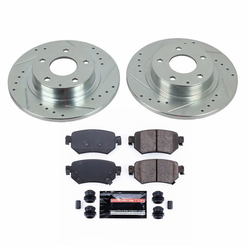 PowerStop PSB Z23 Evolution Kit Brakes, Rotors & Pads Brake Kits - Performance D&S main image