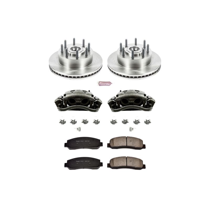 PowerStop PSB Autospecialty Kit w/Cals Brakes, Rotors & Pads Brake Kits - OE main image