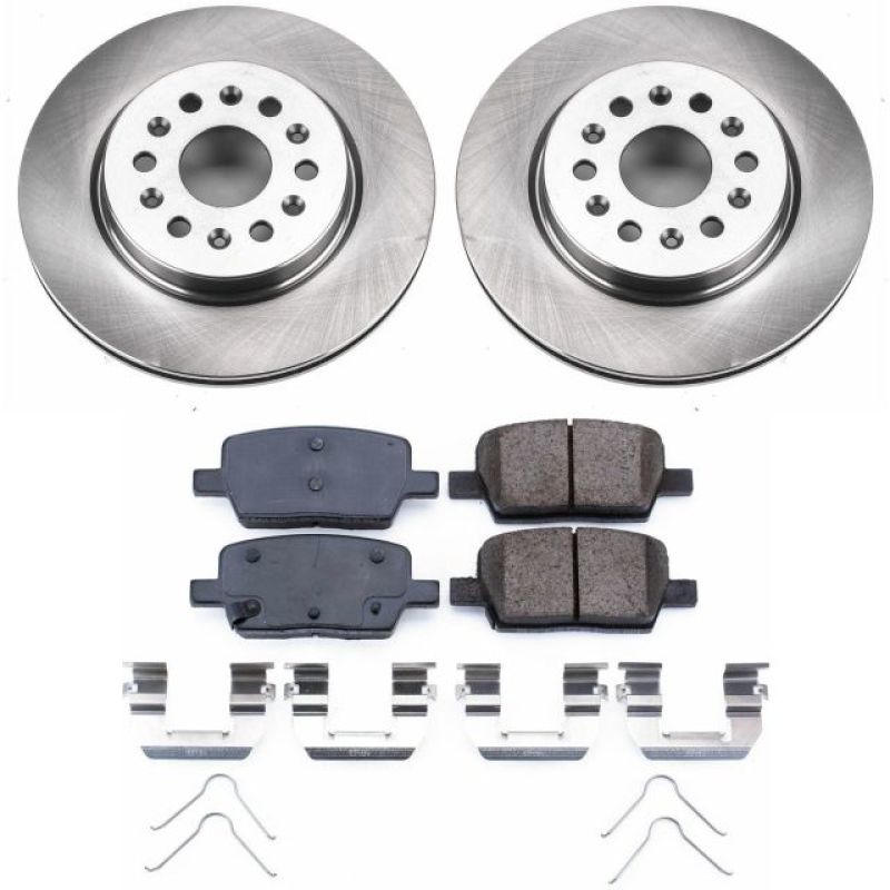 PowerStop PSB Autospecialty Kit Brakes, Rotors & Pads Brake Kits - OE main image