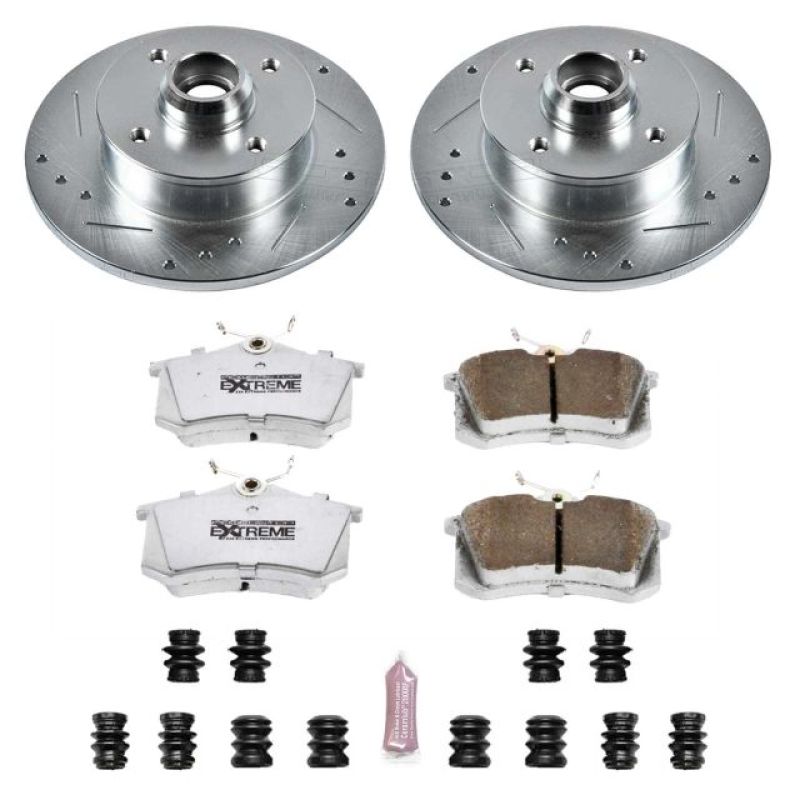 PowerStop PSB Z26 Street Warrior Kit Brakes, Rotors & Pads Brake Kits - Performance D&S main image