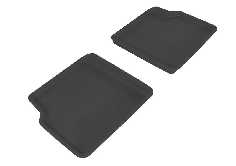 3D MAXpider 2006-2011 Chevrolet HHR Kagu 2nd Row Floormats - Black L1CH02121509 Main Image