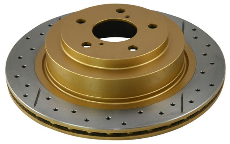 DBA 03-05 350Z / 03-04 G35 / 03-05 G35X Front Drilled & Slotted Street Series Rotor 954X Main Image