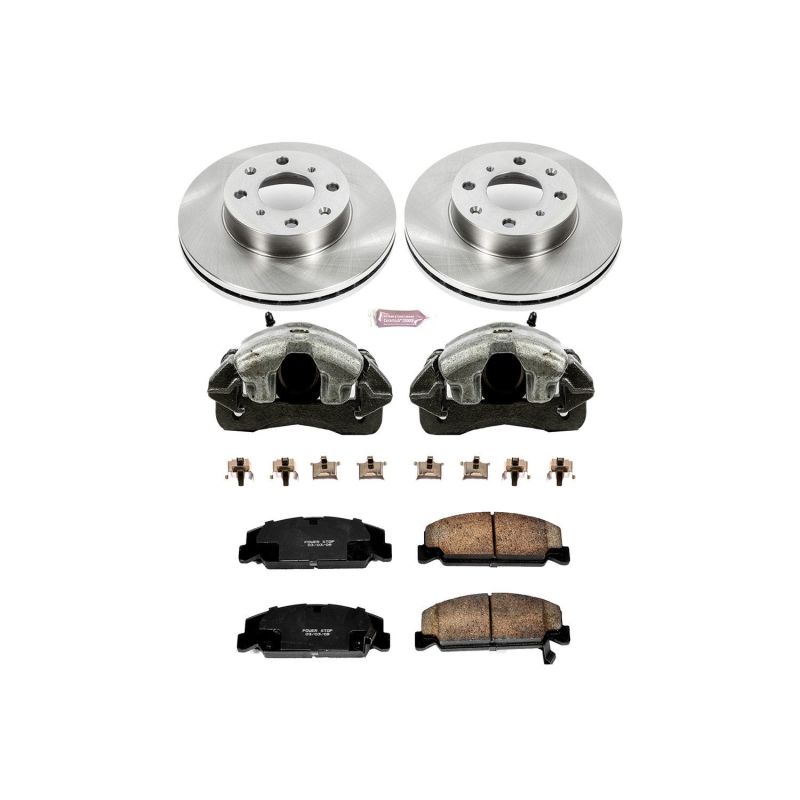 PowerStop PSB Autospecialty Kit w/Cals Brakes, Rotors & Pads Brake Kits - OE main image