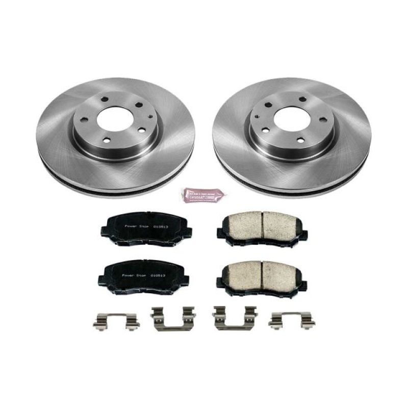 PowerStop PSB Autospecialty Kit Brakes, Rotors & Pads Brake Kits - OE main image