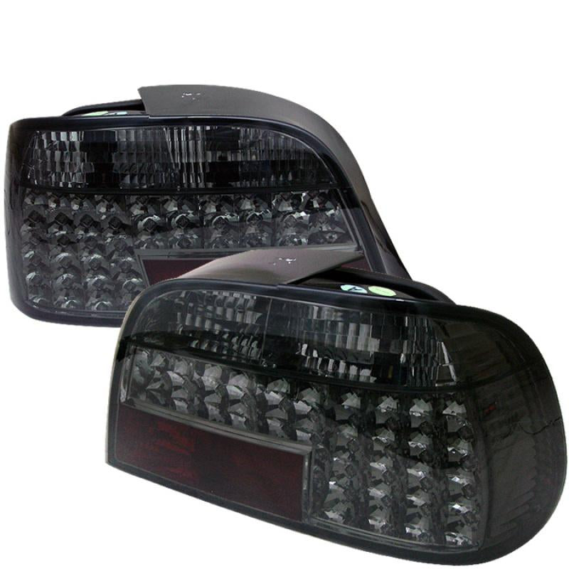 Spyder BMW E38 7-Series 95-01 LED Tail Lights Smoke ALT-YD-BE3895-LED-SM 5000644 Main Image