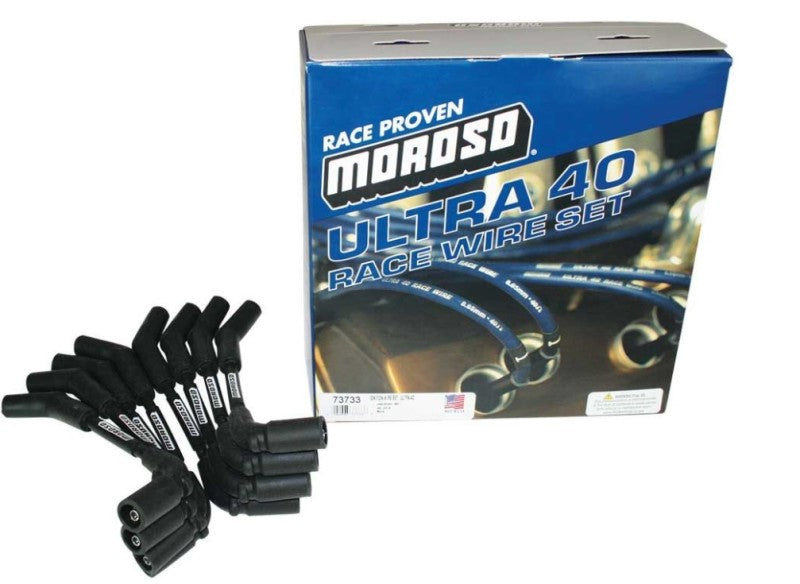 Moroso Big Block Chevy Ignition Wire Set For Moroso Coil Mount Brackets 72394 73733