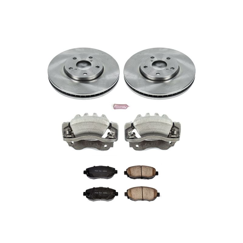 PowerStop PSB Autospecialty Kit w/Cals Brakes, Rotors & Pads Brake Kits - OE main image