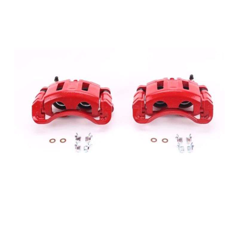 PowerStop PSB Red Calipers Brakes, Rotors & Pads Brake Calipers - Perf main image