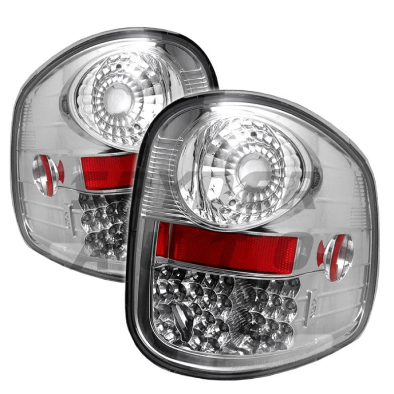 Spyder Ford F150 Flareside 97-03 LED Tail Lights Chrome ALT-YD-FF15097FS-LED-C 5003416 Main Image