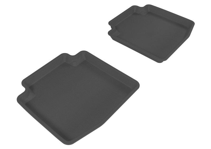 3D MAXpider 2005-2009 Buick Lacrosse Kagu 2nd Row Floormats - Black L1BC00221509 Main Image