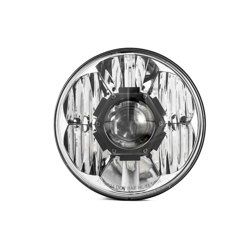 KC HiLiTES 07-18 Jeep JK 7in. Gravity LED Pro DOT Approved Replacement Headlight (Single) 4234 Main Image