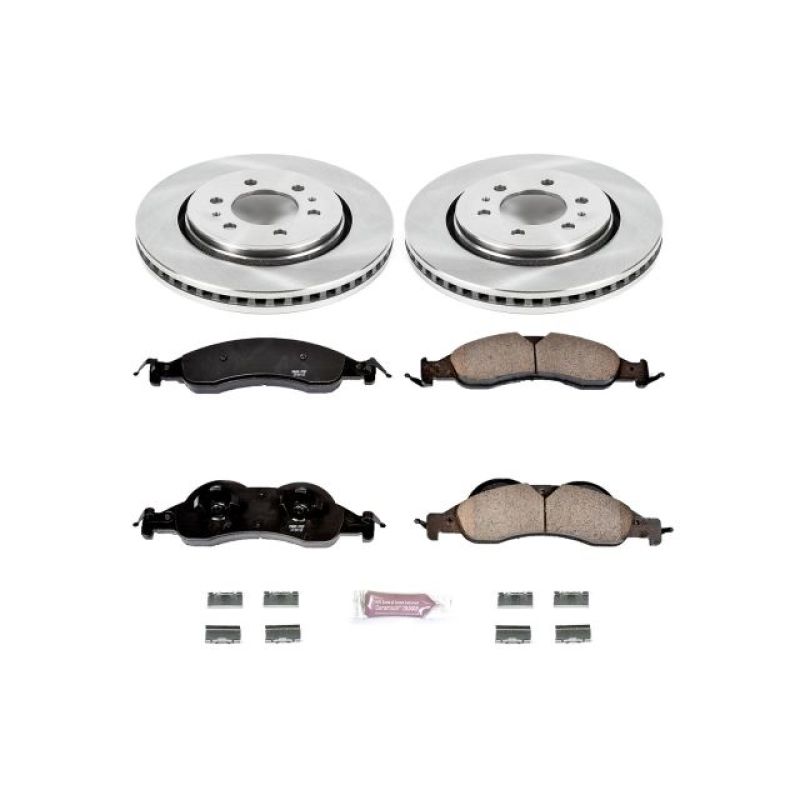 PowerStop PSB Autospecialty Kit Brakes, Rotors & Pads Brake Kits - OE main image