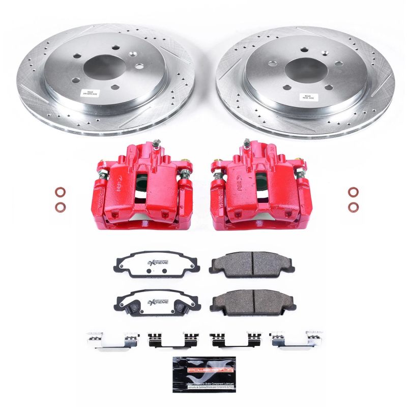 PowerStop PSB Z26 Street Kit w/Cals Brakes, Rotors & Pads Brake Kits - Performance D&S main image