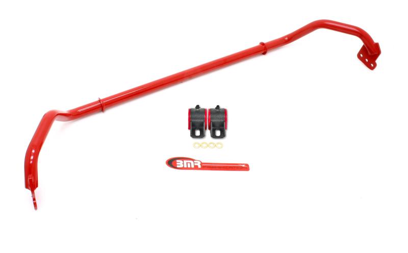 BMR 10-12 5th Gen Camaro Front Hollow 29mm Adj. Sway Bar Kit w/ Bushings - Red SB016R Main Image