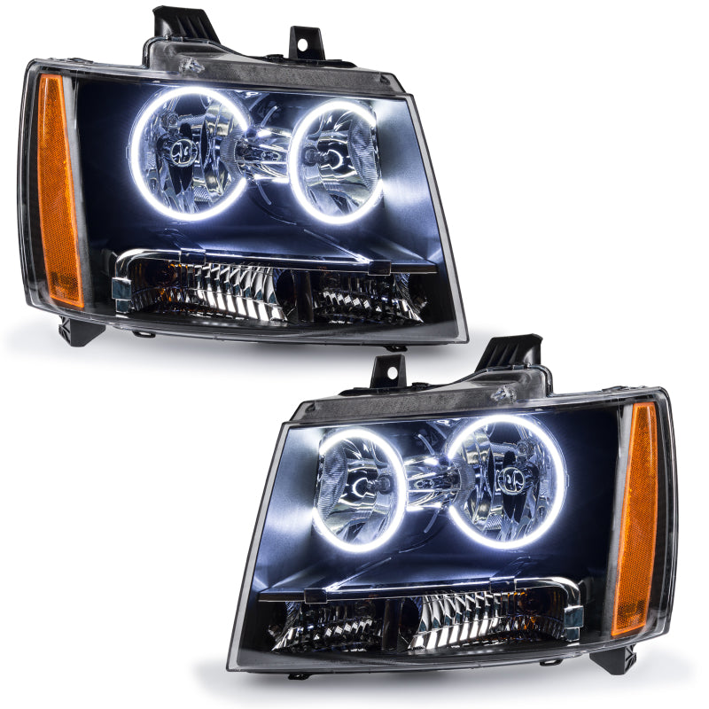 ORACLE Lighting Oracle 07-13 Chevrolet Avalanche Pre-Assembed SMD Headlights - White 7001-001