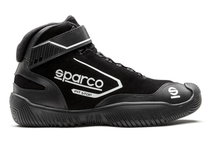 Sparco Shoe Pit Stop 10.5 BLK 0012CREW105NR