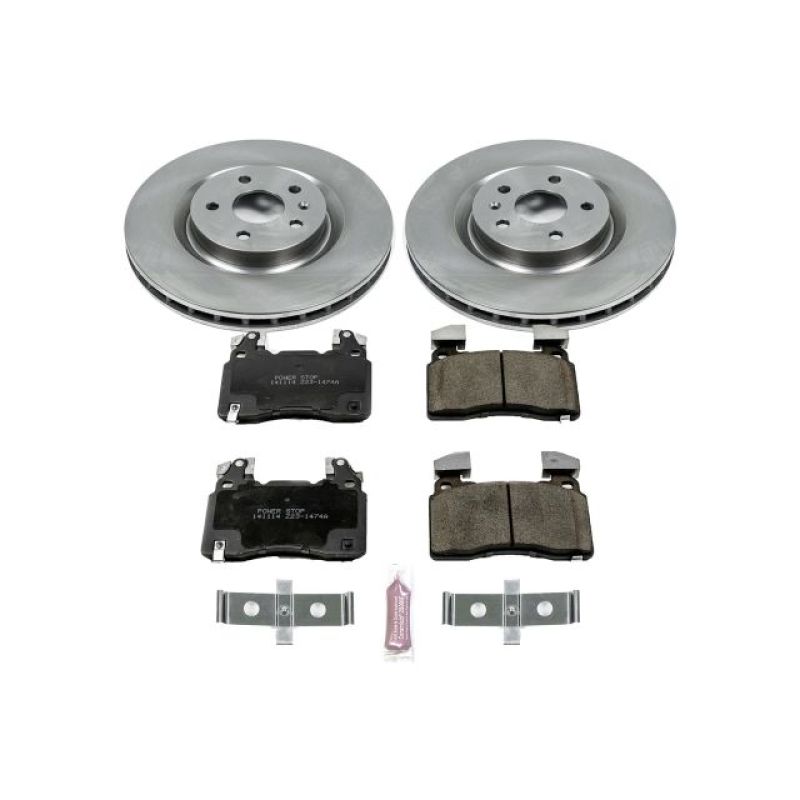 PowerStop PSB Autospecialty Kit Brakes, Rotors & Pads Brake Kits - OE main image