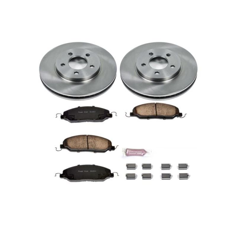 PowerStop PSB Autospecialty Kit Brakes, Rotors & Pads Brake Kits - OE main image