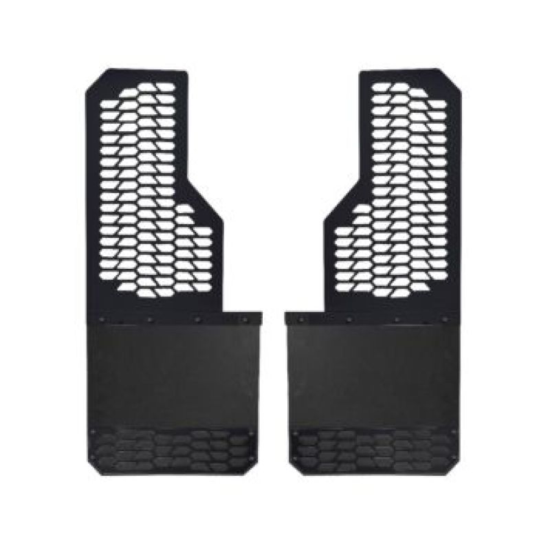 Putco 15-19 Chevy Silv/Sierra HD Dually - (Fits Rear) - Set of 2 Mud Skins - HDPE w/ Hex Shield 78275