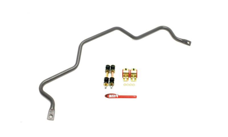 BMR 82-02 3rd Gen F-Body Rear Hollow 25mm Sway Bar Kit w/ Bushings - Black Hammertone SB003H Main Image