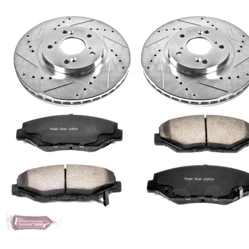 PowerStop PSB Z36 Truck & Tow Kit Brakes, Rotors & Pads Brake Kits - Performance D&S main image