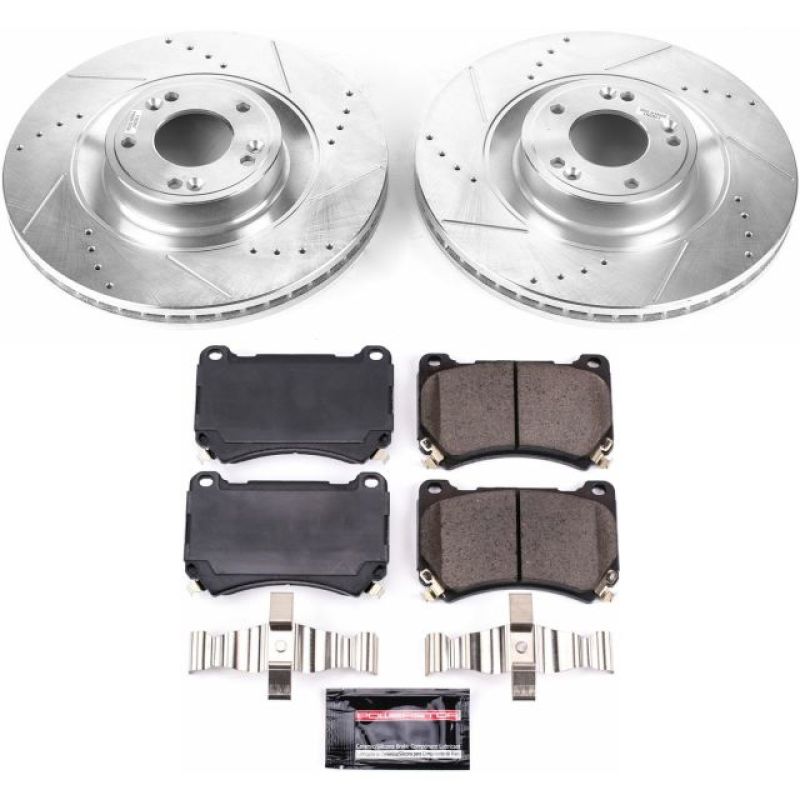 PowerStop PSB Z23 Evolution Kit Brakes, Rotors & Pads Brake Kits - Performance D&S main image