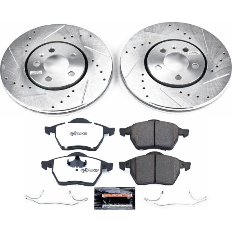 PowerStop PSB Z26 Street Warrior Kit Brakes, Rotors & Pads Brake Kits - Performance D&S main image