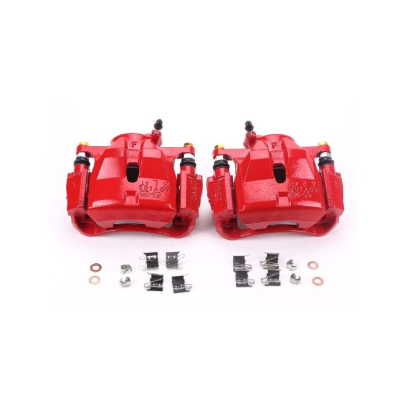 PowerStop PSB Red Calipers Brakes, Rotors & Pads Brake Calipers - Perf main image