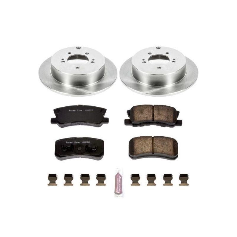 PowerStop PSB Autospecialty Kit Brakes, Rotors & Pads Brake Kits - OE main image