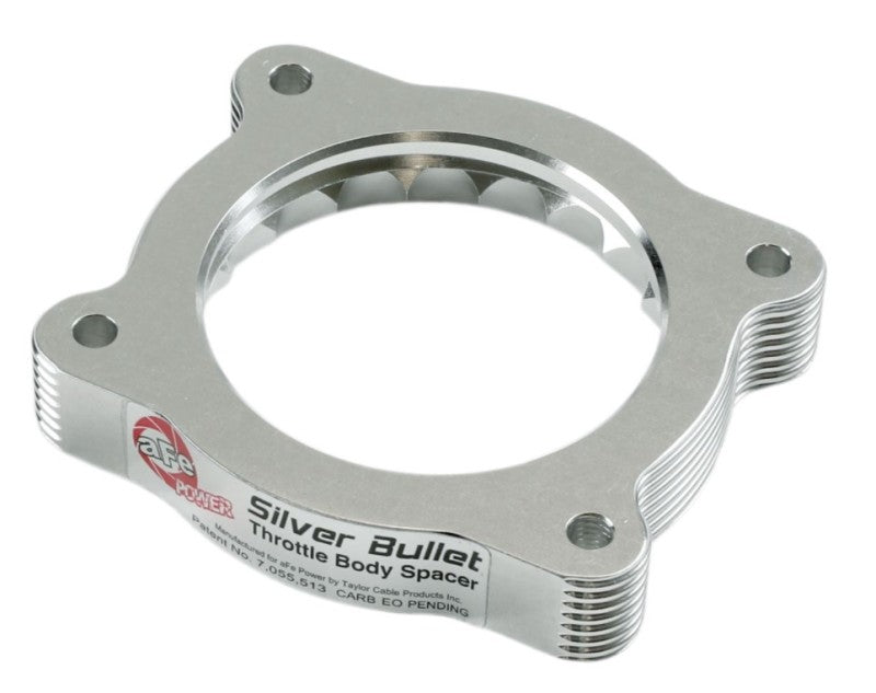 aFe Silver Bullet Throttle Body Spacer 04-12 GM Colorado/Canyon L5 3.5L/3.7L 46-34018