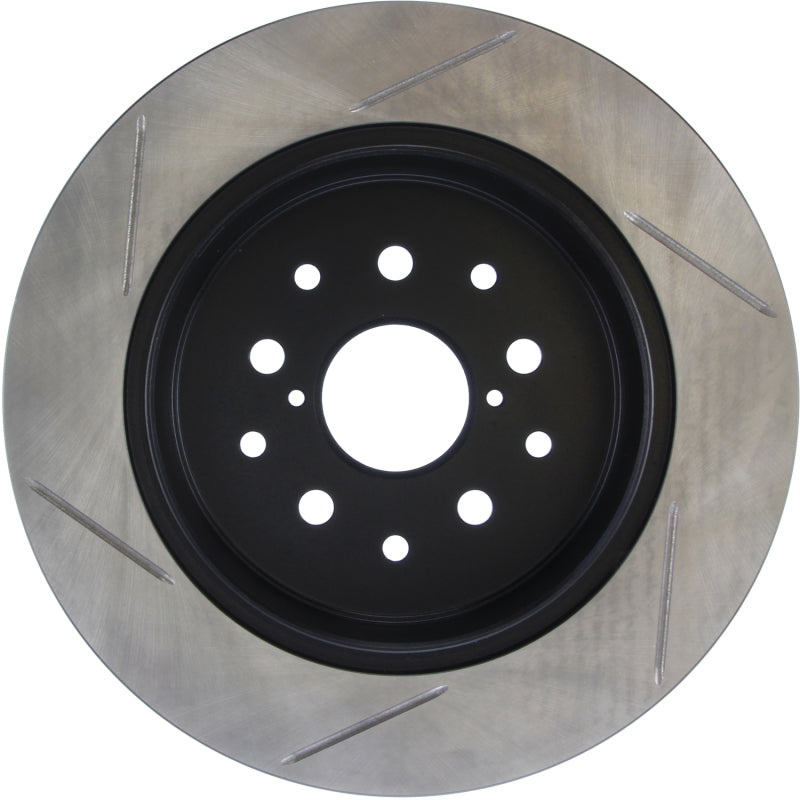 StopTech Sport Slotted Brake Rotor; Rear Left