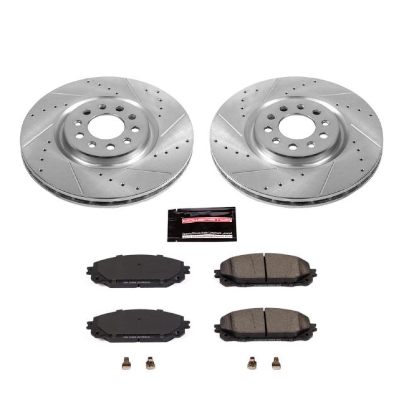 PowerStop PSB Z23 Evolution Kit Brakes, Rotors & Pads Brake Kits - Performance D&S main image