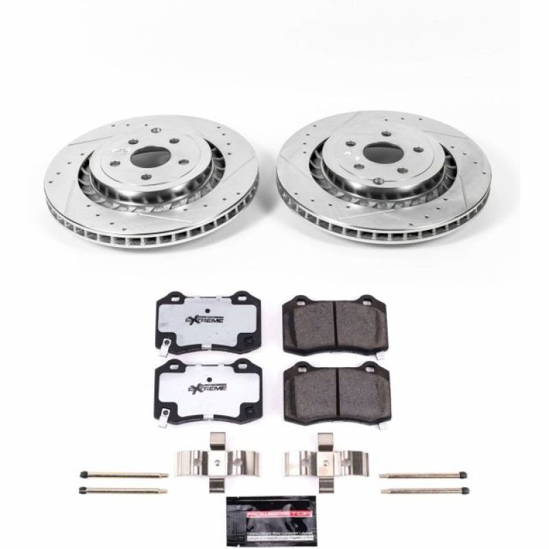 PowerStop PSB Z36 Truck & Tow Kit Brakes, Rotors & Pads Brake Kits - Performance D&S main image