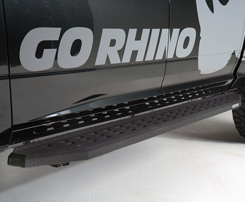 Go Rhino GOR RB20 Boards - Bedliner Nerf Bars & Running Boards Running Boards main image