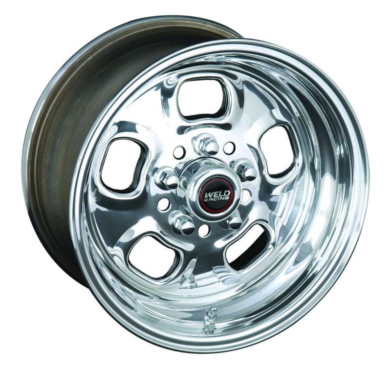 Weld Rodlite 15x10 / 5x4.5 & 5x4.75 BP / 5.5in. BS Polished Wheel - Non-Beadlock 93-510350 Main Image