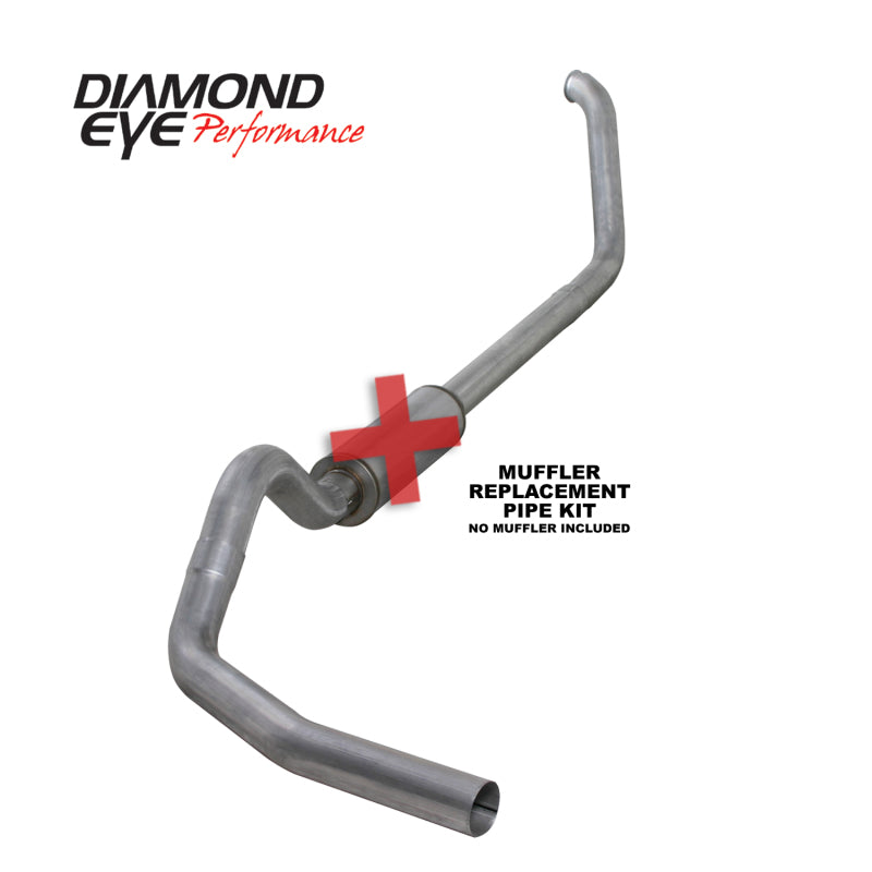 Diamond Eye Performance DEP Turbo Back Exhaust Kit AL Exhaust, Mufflers & Tips Turbo Back main image