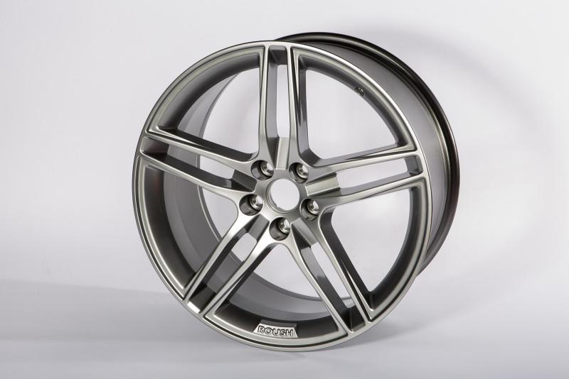 ROUSH 2015-2019 Ford Mustang 20in x 9.5in 45mm Offset Cast Aluminum Quicksilver Wheel 421896 Main Image