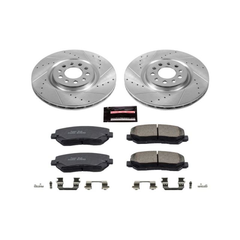 PowerStop PSB Z23 Evolution Kit Brakes, Rotors & Pads Brake Kits - Performance D&S main image