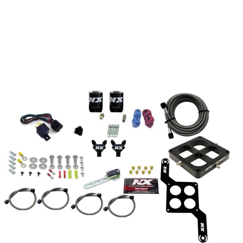 Nitrous Express Dominator Billet Crossbar Pro-Power Nitrous Kit (100-500HP) w/o Bottle 60547-00 Main Image